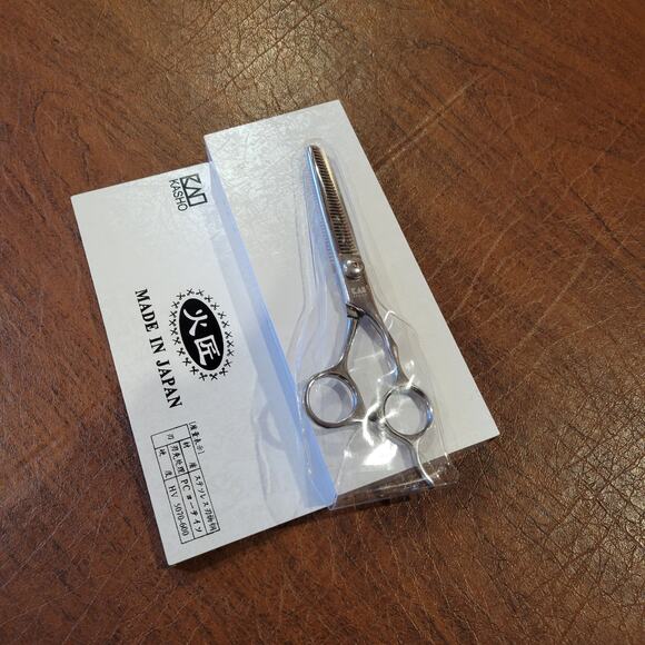 Rare Kasno Kai Double Texturizing Shears Scissors KO6-32-65 New with box - Picture 3 of 12